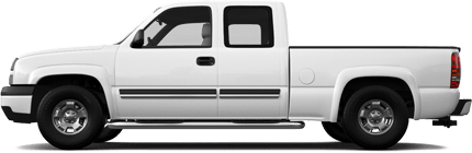 Chevrolet Silverado 1500 Extended Cab 6.5ft box 4 Door Truck 2003-2006